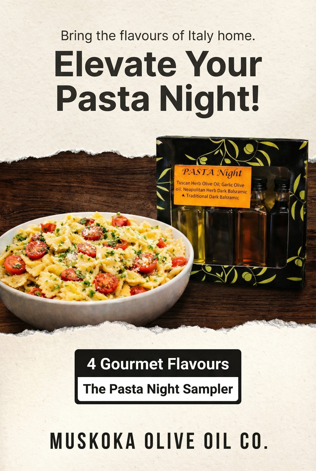 Muskoka Pasta Night 4 Pack Sampler